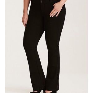 Torrid Signature Stretch Trouser Pant Size 18 Tall
